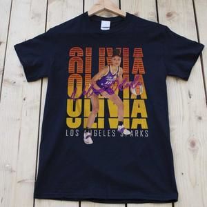 Olivia Nelson-Ododa Unisex Black T-Shirt